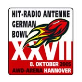 Logo zum 27. German Bowl