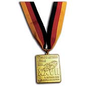 Layout & Design der Gold- und Silbermedaille zum 27. German Bowl